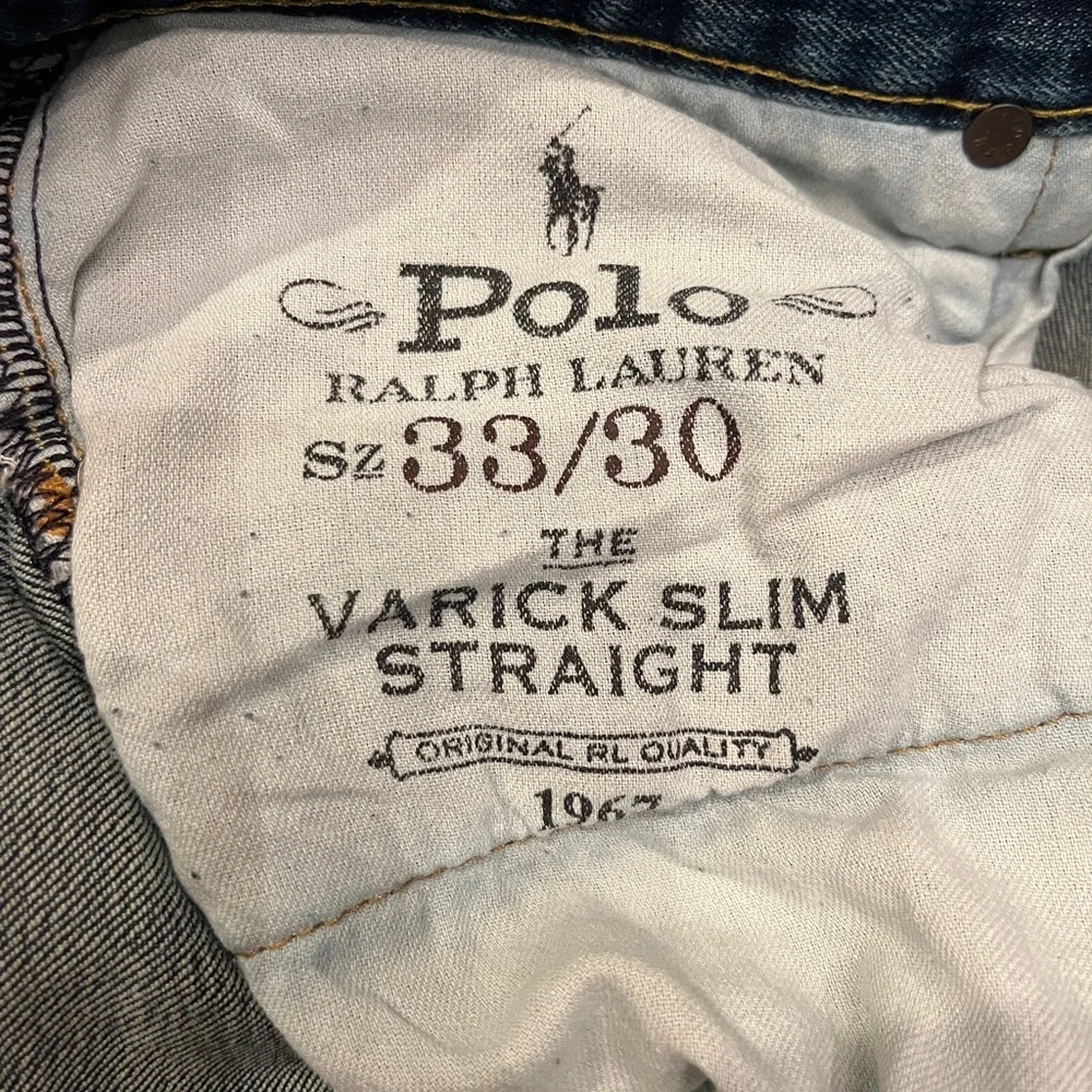 Polo Ralph Lauren Men's Varick Slim Straight Jeans